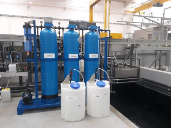 EQUIPMENT FOR WATER TREATMENT PLANTS